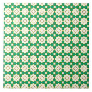 Islamic geometric pattern tile タイル