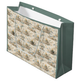 Islamic Gift Bag - Mosque design ラージペーパーバッグ