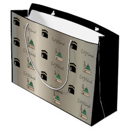 Islamic Gift Bags | Eid Mubarak Presents ラージペーパーバッグ