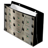 Islamic Gift Bags | Eid Mubarak Presents ラージペーパーバッグ (正面アングル)