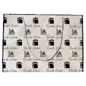 Islamic Gift Bags | Eid, Ramadan Kareem ラージペーパーバッグ (裏面)