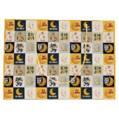 Islamic Gift Bags | Eid Vibes & Muslim Kids Gift  ラージペーパーバッグ (裏面)