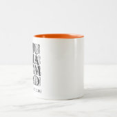 Islamic Gift for Muslims Ramadan Eid Hajj Sunnah ツートーンマグカップ (中央)