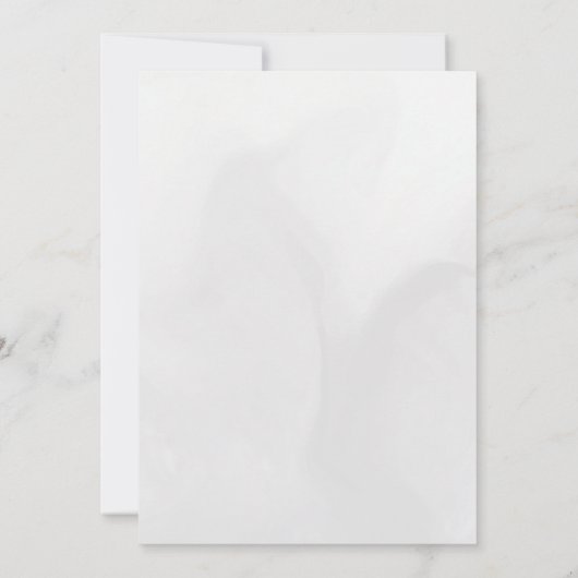 Islamic Gold Cream Arch Ornate Arabesque Wedding 招待状 (裏面)