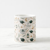 Islamic Graduation Mug Faith Success Dua コーヒーマグカップ (中央)