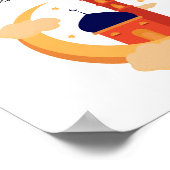  Islamic Inspirational Wall Print – Ramadan Print  ポスター (角)