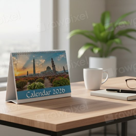 Islamic Landscape 2026 Calendar カレンダー