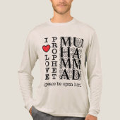 Islamic T Shirt Muslim Clothing Halal Modest Wear トライブレンドＴシャツ (正面)