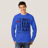 Islamic T Shirt Muslim Clothing Halal Modest Wear Tシャツ (正面フル)