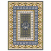 Islamic Wall Art Allah Names Calligraphy Geometric シール (正面)