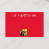 Island名刺、ラスタLion名刺 名刺 (裏面)