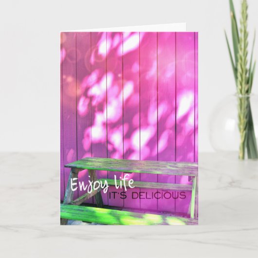 ISLAND 名門私立校風の Greeting Card サンキューカード (正面)