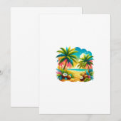 island 招待状 (正面/裏面)