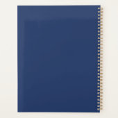 Island Aqua Blue プランナー手帳 (裏面)