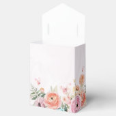 Island Citrus Butterfly Ranunculus Garden Wedding フェイバーボックス (オープン)