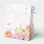 Island Citrus Butterfly Ranunculus Garden Wedding フェイバーボックス (裏面サイド)