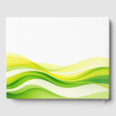 Island Citrus Green and Yellow ゲストブック (裏面)