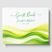 Island Citrus Green and Yellow ゲストブック (正面)