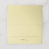 Island Citrus Yellow Wedding Place Cards プレイスカード (外部開封)