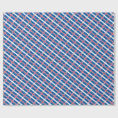 Island Flagge ラッピングペーパー (フラット)