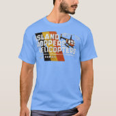 Island Hoppers Helicopters Tシャツ (正面)