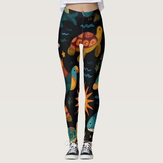 Island Life Leggings Gift レギンス (正面)