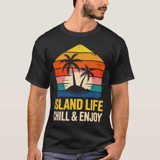 Island Life Pentagon Tee Tシャツ (正面)