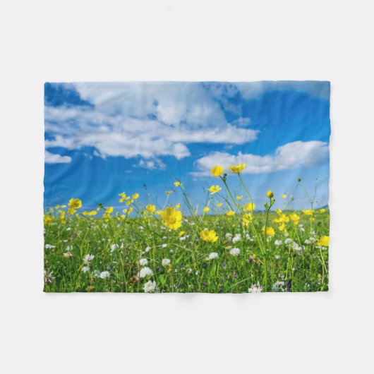 island of South Uist | Scotland フリースブランケット (正面(横))