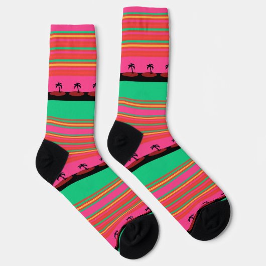 Island Palm Trees ソックス (右)