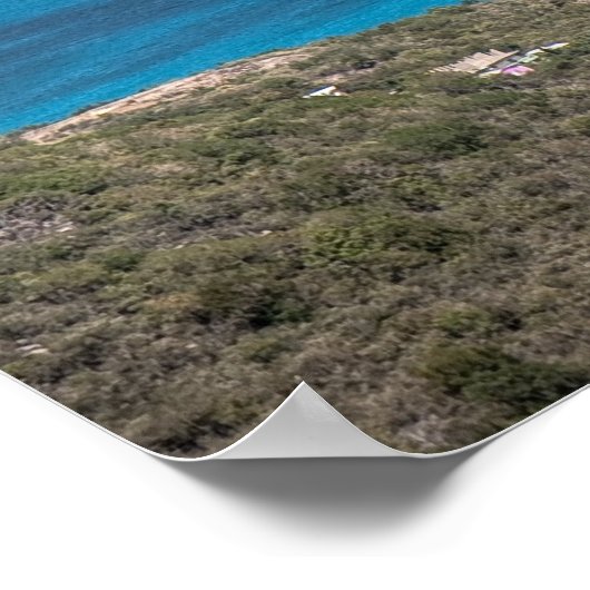 Island Print ポスター (角)