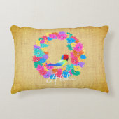 Island Rustic Bird 'Aloha'  アクセントクッション (正面)