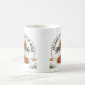 Island State of Mind Vintage Tropical HibiscusIsla コーヒーマグカップ (中央)