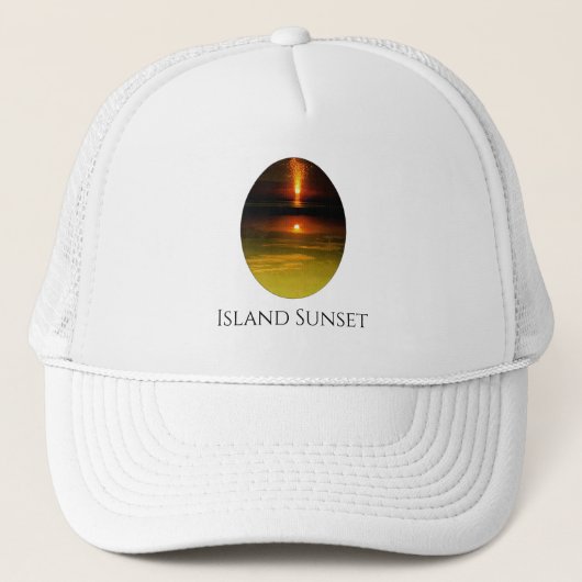                            Island Sunset           キャップ (正面)