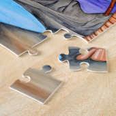 Island Tropical Beach Sunset ジグソーパズル (側面)