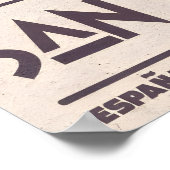 Island Vacation Poster Calm Bay Scene, Rounded ポスター (角)