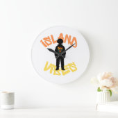 island vibes ラージ壁時計 (ホーム)