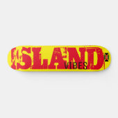 ISLAND VIBES JMT USA スケートボード 7¾" デッキ (横)