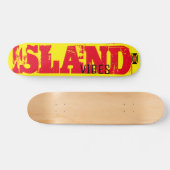 ISLAND VIBES JMT USA スケートボード 7¾" デッキ (横)
