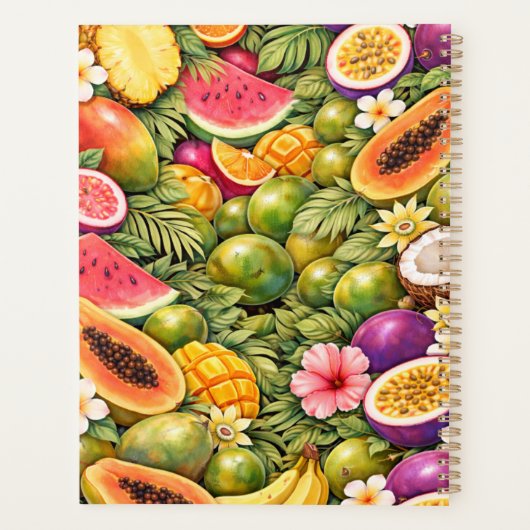 Island Vibes Planner  プランナー手帳 (裏面)