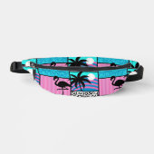 “Island Vibes” Two-Sided Print  Fanny Pack ファニーパック (正面)