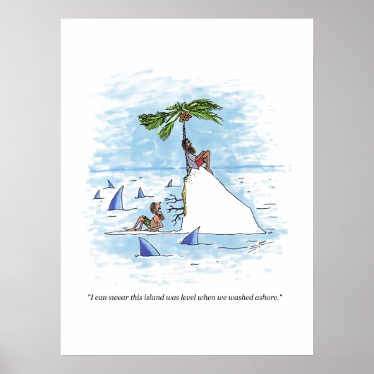 Island Was Level glossポスター ポスター (正面)