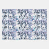 Islandpferde  ラッピングペーパーシート (正面3)