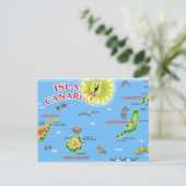 Islas Canariasはがき ポストカード (スタンド正面)