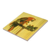 Islay, Tilco, Macaw and Love Birds by Landseer タイル (側面)