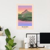 Isle of Eigg Scotland Travel Poster ポスター (ホームオフィス)