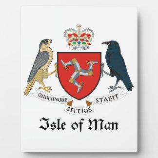 ISLE OF MAN – 紋章/旗/シンボル/紋章/紋章 フォトプラーク