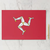 Isle Of Man Flag付きティアウェイ紙パッド ペーパーパッド (インサイチュ)