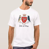 ISLE OF MAN - flag/logo/coat-of-arms/insignia Tシャツ (正面)