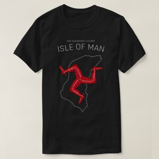 Isle of Man Race   Tシャツ (デザイン正面)