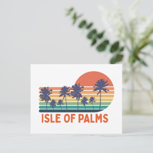 ISLE OF PALMS ポストカード (スタンド正面)